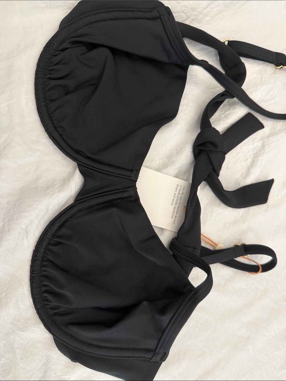 Quince Black Underwire Bikini Set - Picture 6 of 6